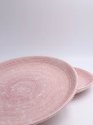 Set platos llanos 24cm Creta