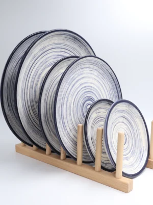 Set platos llanos 24cm Capri