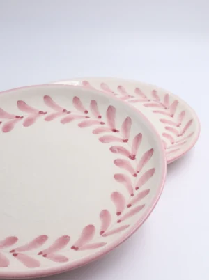Set platos llanos 28cm Creta