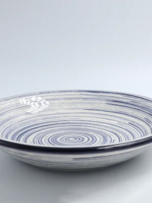 Set platos hondos 22cm Capri