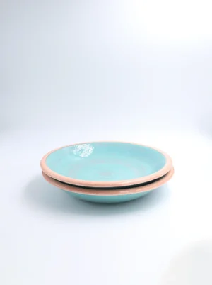 Set platos hondos 22cm Mediterráneo