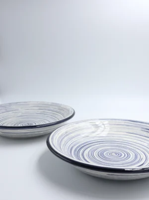 Set platos hondos 22cm Capri