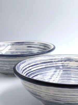 Set platos de pasta 20cm Capri