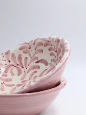 Set platos de pasta 20cm Creta