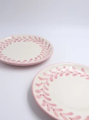 Set platos de postre 18cm Creta