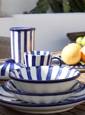 Set de Vajilla Amalfi 2 comensales