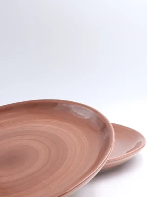 Set platos llanos 28cm Marsella Sahara