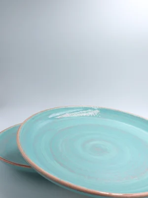 Set platos llanos 28cm Mediterraneo