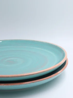 Set platos llanos 31cm Mediterraneo