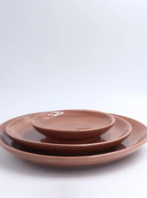 Set platos de pan 12cm Sahara