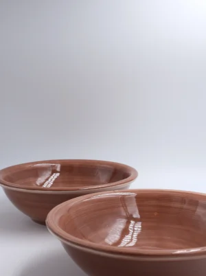 Set platos de pasta 20cm Sahara